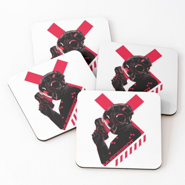 Item preview, Murderbot Red  designed and sold by VidaDibbert.