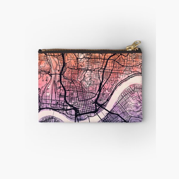 Item preview, Cincinnati Ohio City Map designed and sold by ArtPrints.