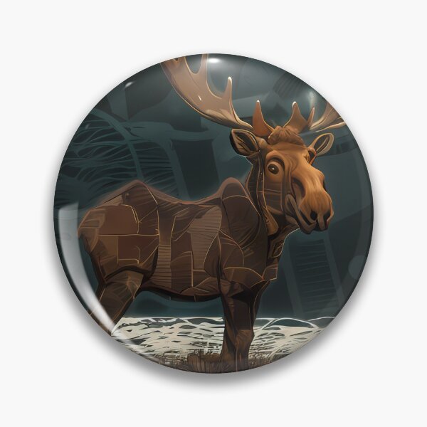 Item preview, Geometric Moose Alaskan Wildlife Art designed and sold by Donovan Harshbarger.