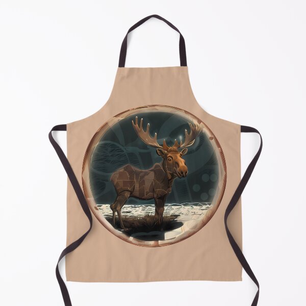 Item preview, Geometric Moose Alaskan Wildlife Art designed and sold by Donovan Harshbarger.