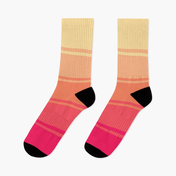 Item preview, Ombre Gradient Lines (Pink to Peach) designed and sold by MaidenofIron157.
