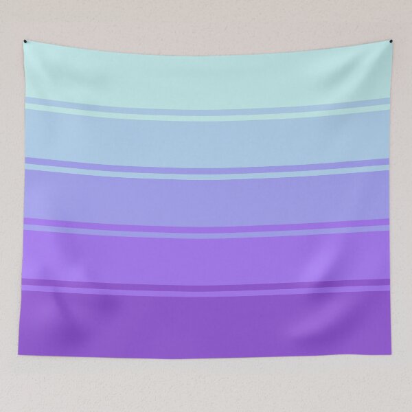 Item preview, Ombre Gradient Lines (Purple to Blue) designed and sold by MaidenofIron157.