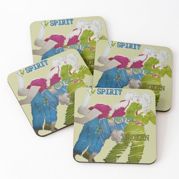 Item preview, spirit never broken, modern art, life philosophy, designed and sold by NessArtByEwa.