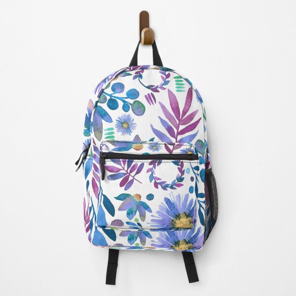 Item preview, Summer Blooms in Blue designed and sold by zoelukasart.
