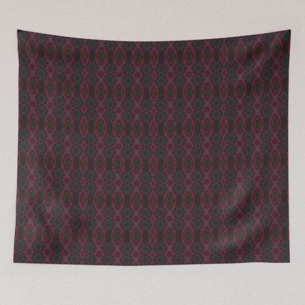 Item preview, Violet and dark gray pattern designed and sold by studio468.