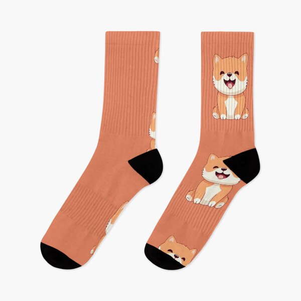 Item preview, Anime Shiba Inu con linda estética Kawaii: un perrito naranja estilo japonés Y2K para amantes de los perros designed and sold by RibbitFans101.