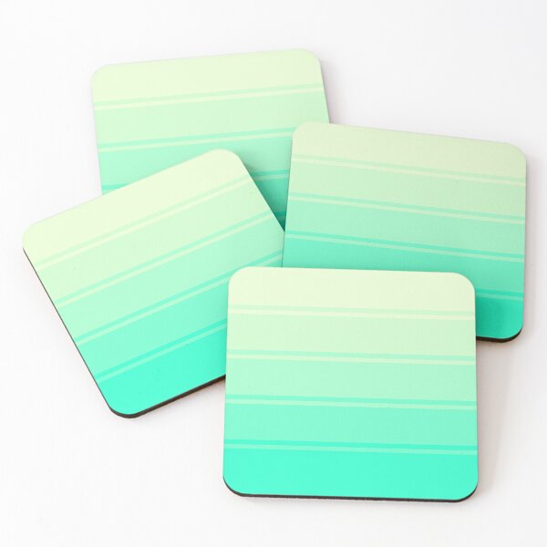 Item preview, Ombre Gradient Lines (Blue to Light Teal) designed and sold by MaidenofIron157.