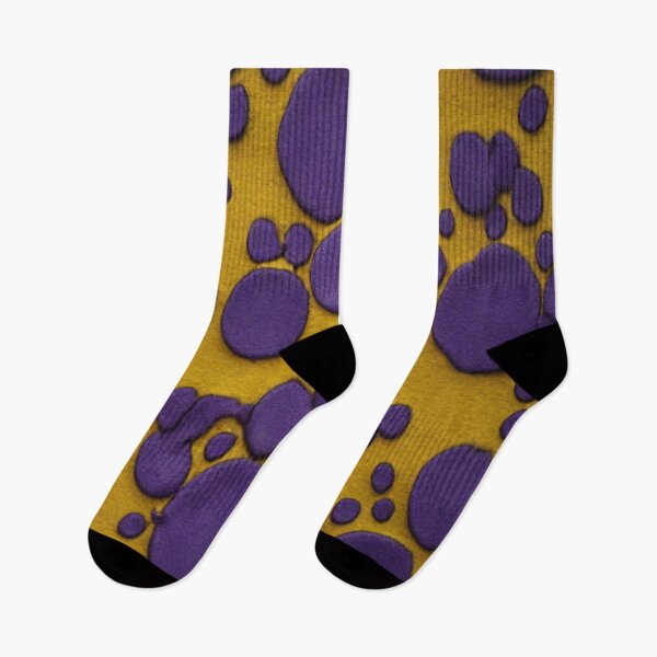 Item preview, Purple Dots on yellow background pattern designed and sold by Md Rashid  Hasan.