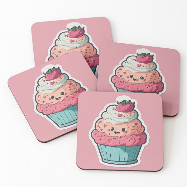 Item preview, Cute strawberry cupcake designed and sold by Its-fouf.