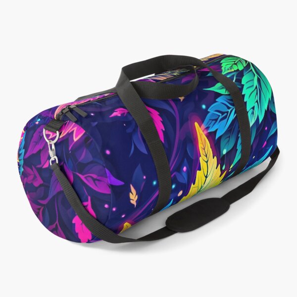 Item preview, Psychedelic Electric Boogaloo RGB Marijuana Cannabis Leaf Black Poster 4/4 designed and sold by wojysmokes.