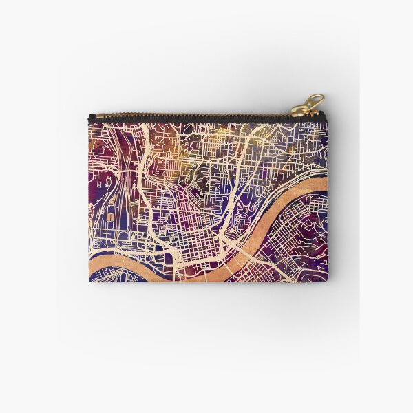 Item preview, Cincinnati Ohio City Map designed and sold by ArtPrints.