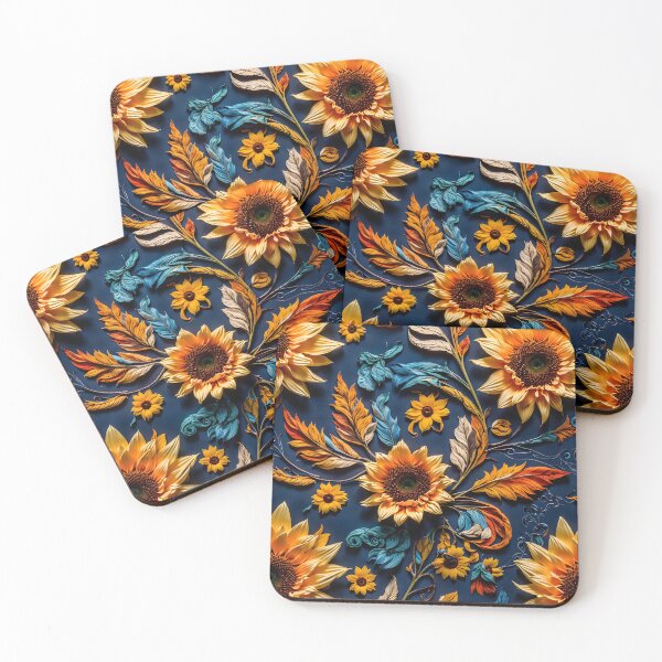 Item preview, Embossed flowers pattern designed and sold by Chirayu1111.