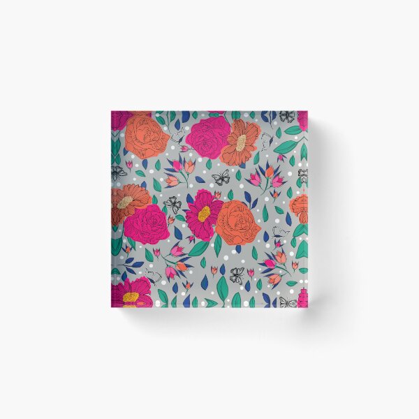 Item preview, Beautiful floral pattern designed and sold by InkyPinky85.