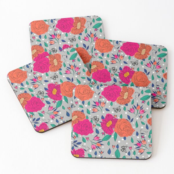Item preview, Beautiful floral pattern designed and sold by InkyPinky85.