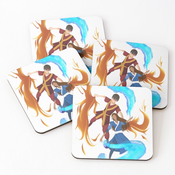 Item preview, Zuko and Katara Bending  designed and sold by isseysmiyakes.
