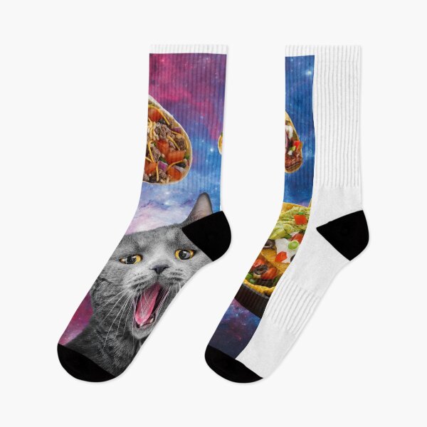 Item preview, Fiesta Cat Taco Nacho Burrito universe designed and sold by hotttcofffee.