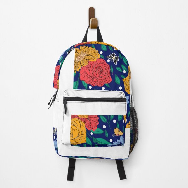 Item preview, Beautiful floral pattern in blue designed and sold by InkyPinky85.