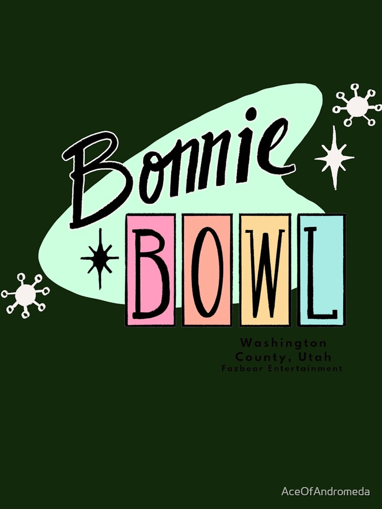 Bonnie Bowl FNAF Freddy Videogame Ruin DLC Bowling Sticker for