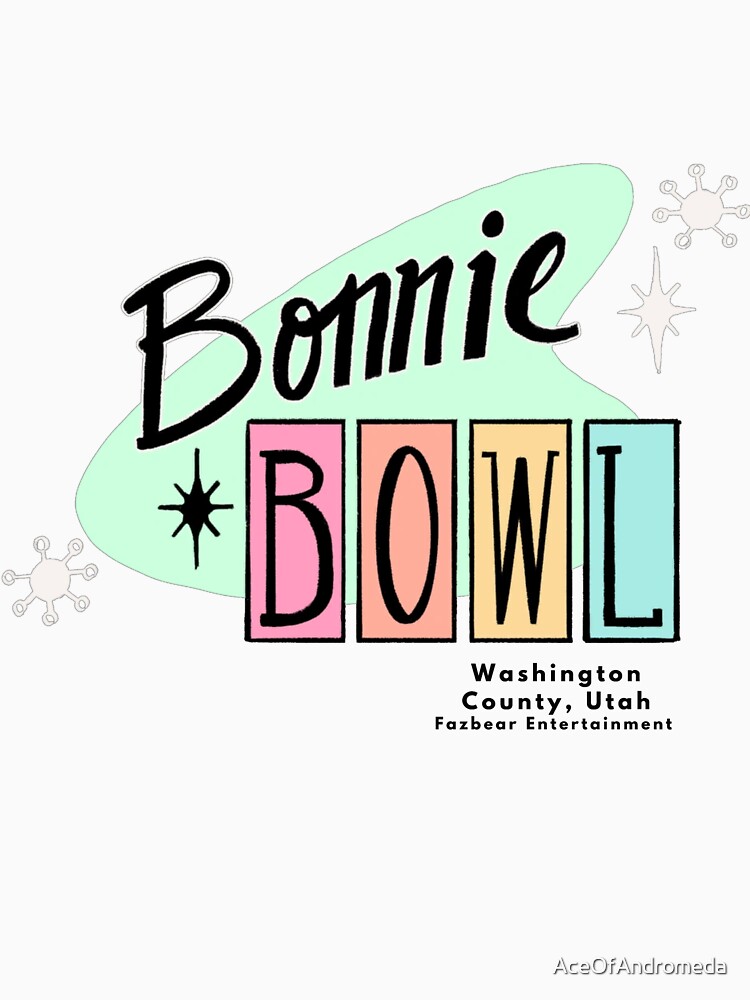 Bonnie Bowl FNAF Freddy Videogame Ruin DLC Bowling Sticker for