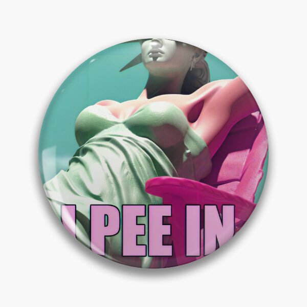 Item preview, “I pinked the ocean,”—Lady Liberty Barbenheimer. “But how do you know that I peed in pools?” designed and sold by ignasirus.