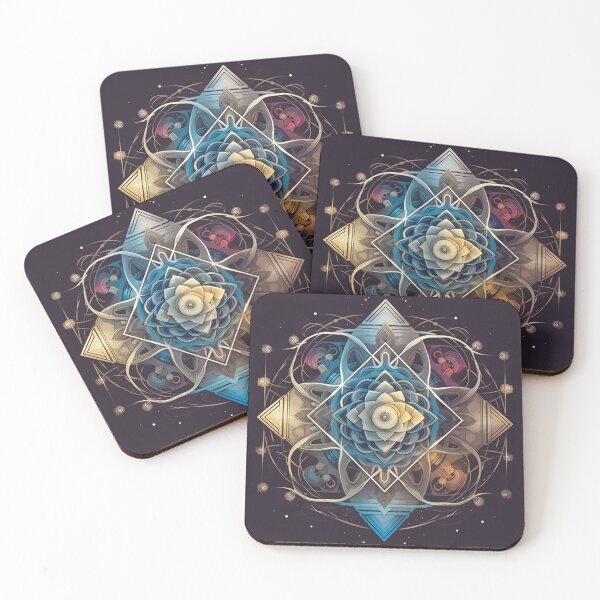 Item preview, Sacred Flower Mandala - Spirit Bloom designed and sold by AncientArkana.