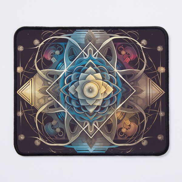 Item preview, Sacred Flower Mandala - Spirit Bloom designed and sold by AncientArkana.