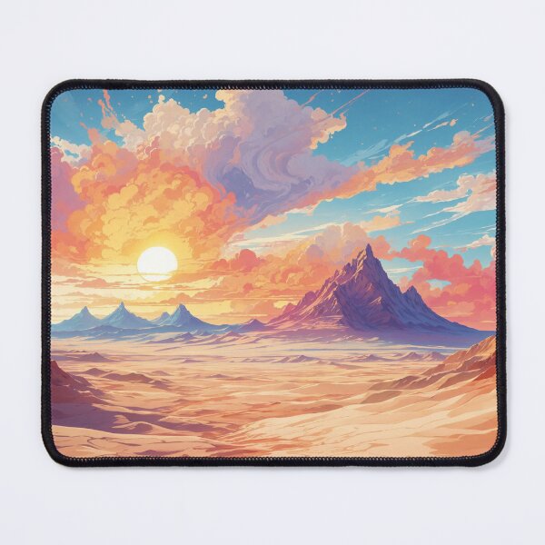 Item preview, Golden Sands and Distant Peaks: A Desert Odyssey designed and sold by Ngea.