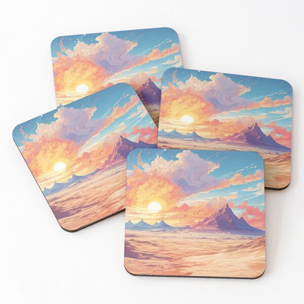 Item preview, Golden Sands and Distant Peaks: A Desert Odyssey designed and sold by Ngea.