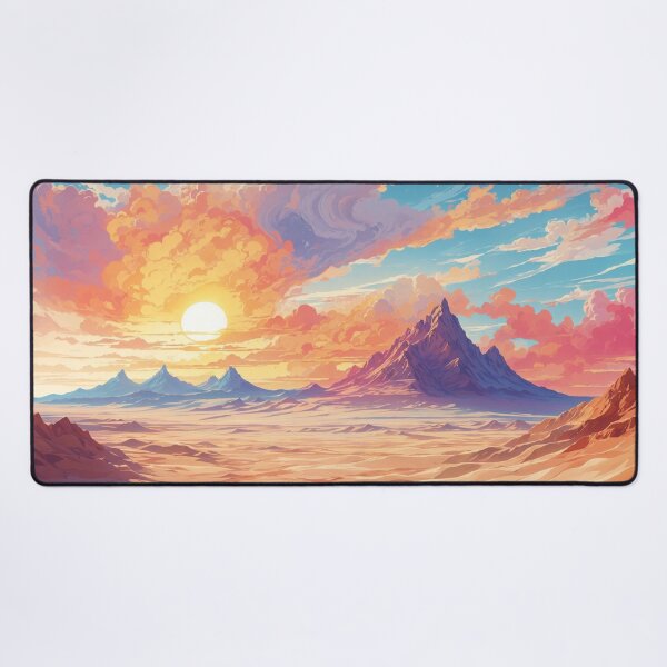 Item preview, Golden Sands and Distant Peaks: A Desert Odyssey designed and sold by Ngea.