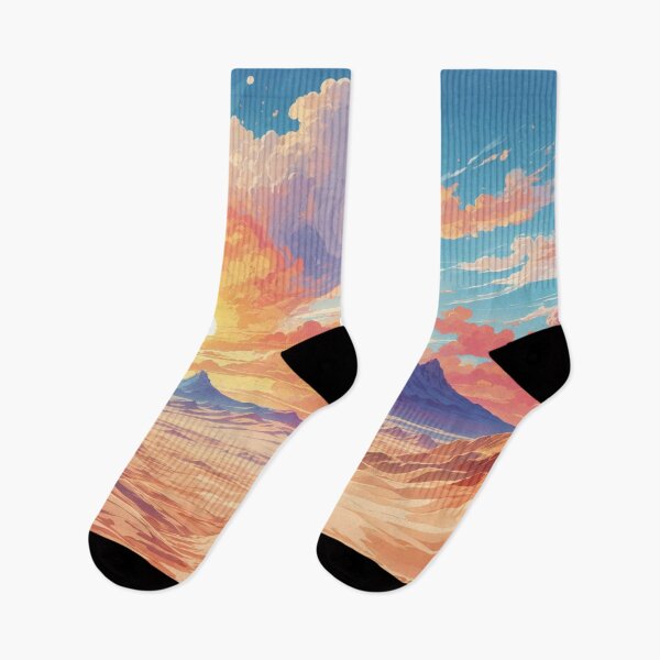 Item preview, Golden Sands and Distant Peaks: A Desert Odyssey designed and sold by Ngea.