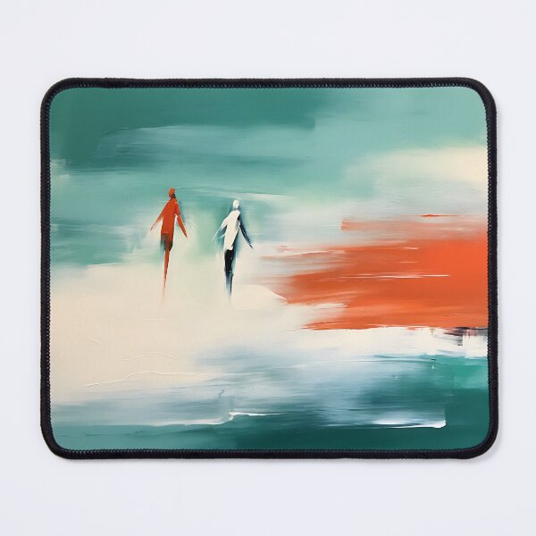 Item preview, Beach Walk: A Romantic Abstract Painting designed and sold by vadimcarazan.