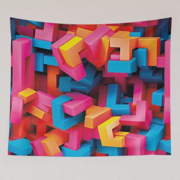 Item preview, 3D Colorful letters #3 designed and sold by Prints-of-Art.