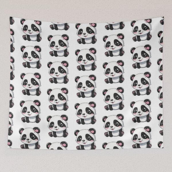 Item preview, Baby panda with cute smile designed and sold by Realizey.