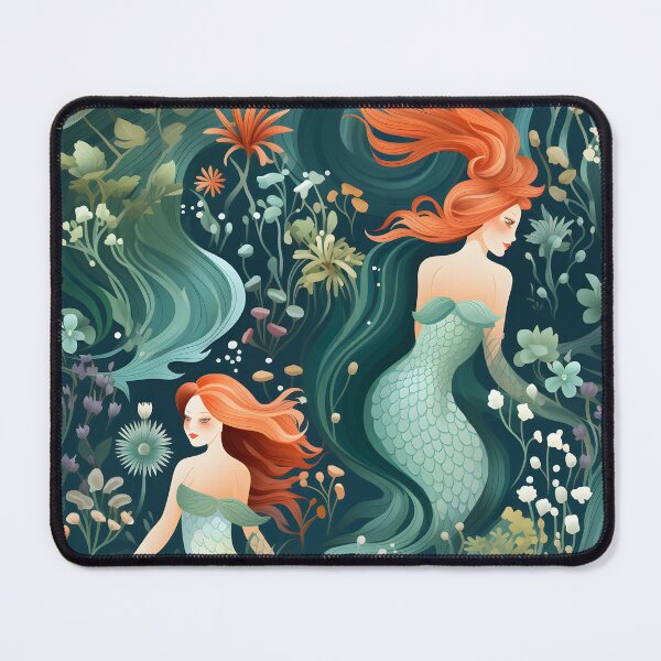 Item preview, Mermaids Pattern 5 designed and sold by DigitalPatternx.