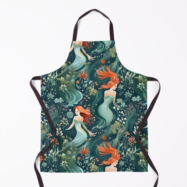 Item preview, Mermaids Pattern 5 designed and sold by DigitalPatternx.