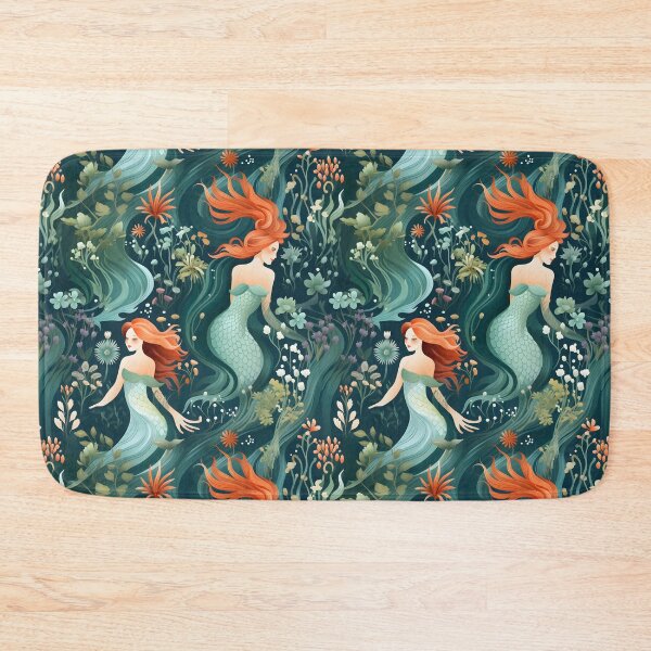 Item preview, Mermaids Pattern 5 designed and sold by DigitalPatternx.
