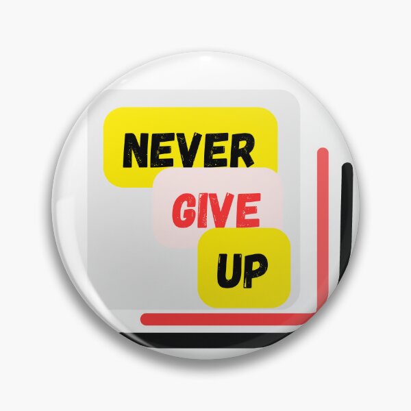 Item preview, never give up : trending motivation quotes t shirt design designed and sold by sangram9337.