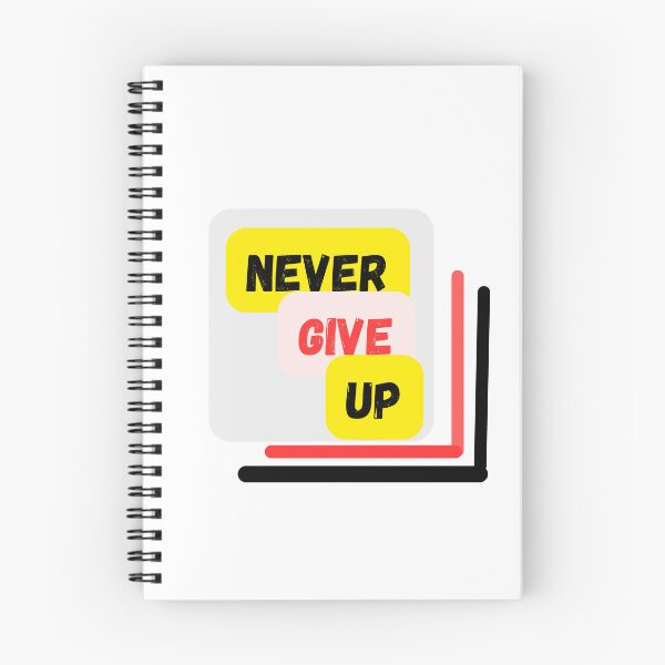 Item preview, never give up : trending motivation quotes t shirt design designed and sold by sangram9337.