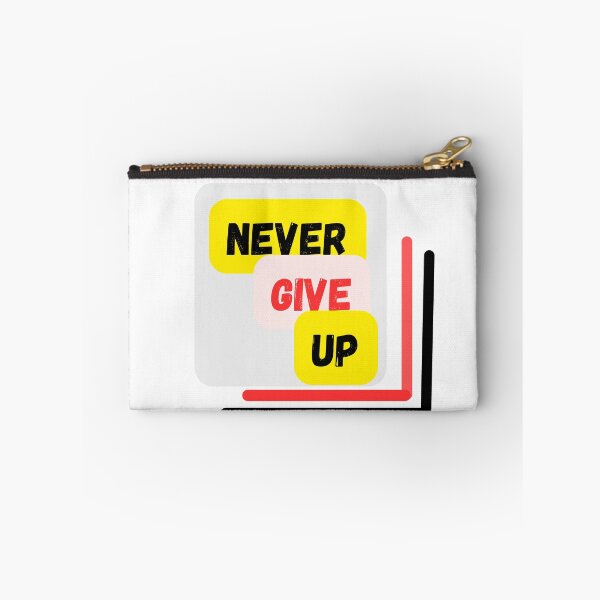 Item preview, never give up : trending motivation quotes t shirt design designed and sold by sangram9337.