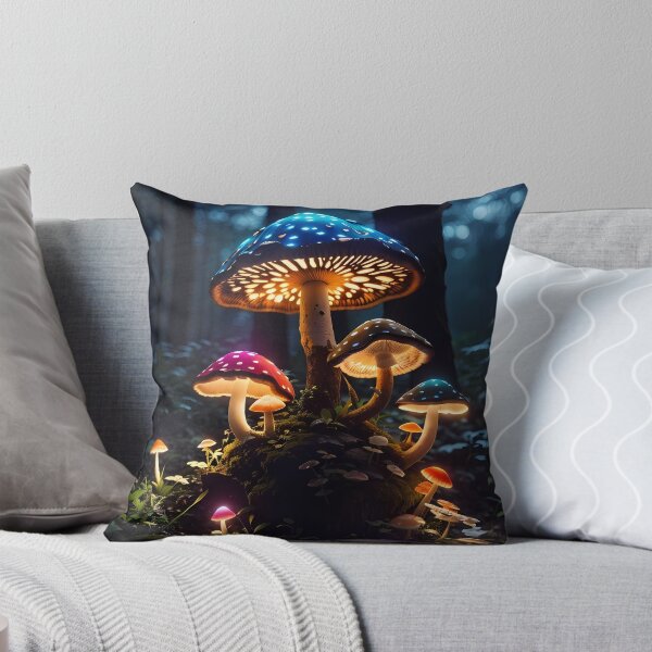 Item preview, Magic Mushroom Forest Illuminating in the darkness of Midnight FULL designed and sold by wojysmokes.