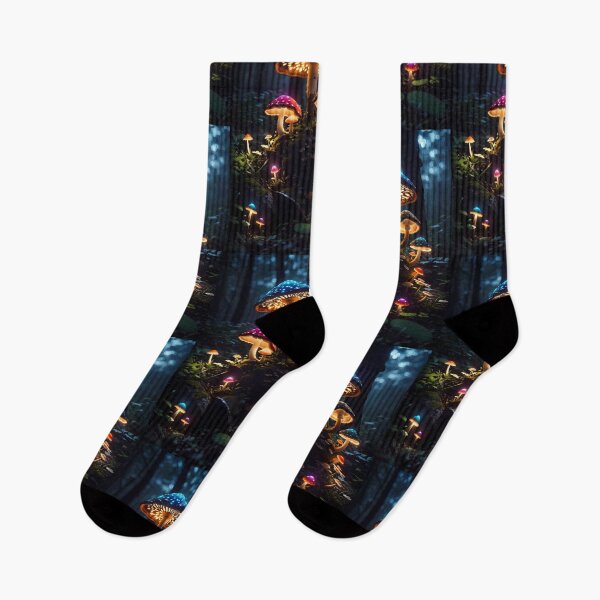 Item preview, Magic Mushroom Forest Illuminating in the darkness of Midnight FULL designed and sold by wojysmokes.