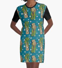Signifikante Fischotter T-Shirt Kleid