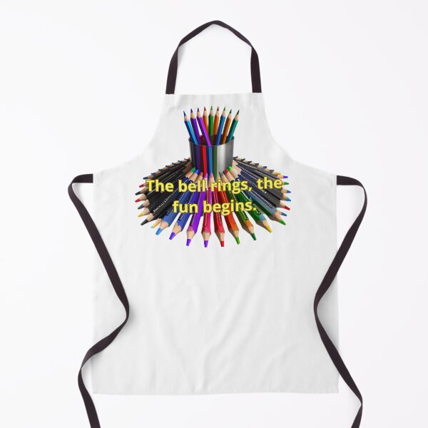 Item preview, THE BELL RINGS THE FUN BEGINS-BACK TO SCHOOL STUDENT TEACHER PRINCIPAL designed and sold by carlos crane.