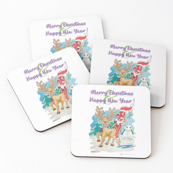Item preview, Merry Christmas & Happy New Year Poster, cards... designed and sold by Robert Hills.