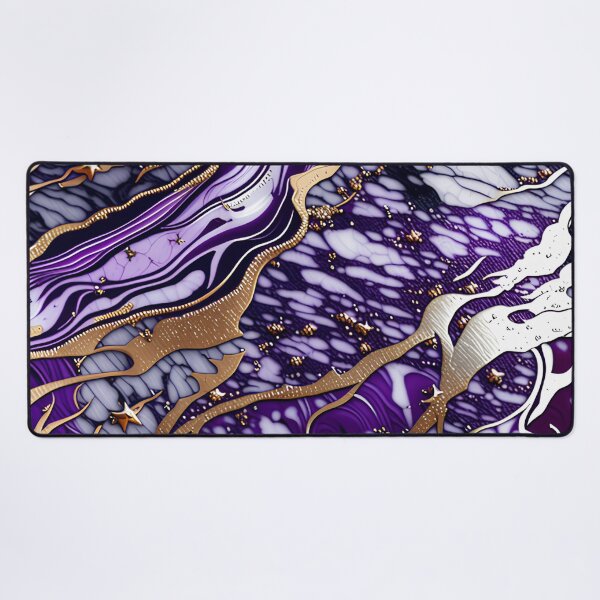 Item preview, Silver & Purple Marble Symphony #4 designed and sold by BirdsnStuff.