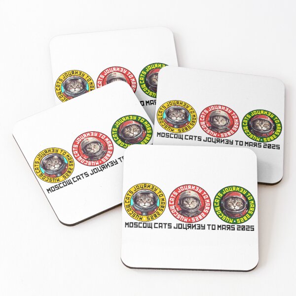 Item preview, Moscow Cats Journey to Mars 2025 designed and sold by Totalthrive.