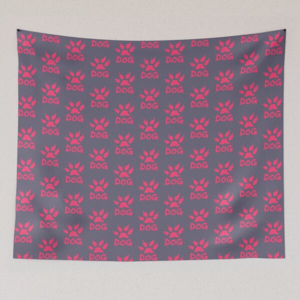 Item preview, Dog graffiti paw print designed and sold by kookycomet.