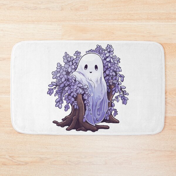 Item preview, Spook-tacular Wisteria Throne: Hauntingly Cute Ghost designed and sold by EmeraldeaArt.