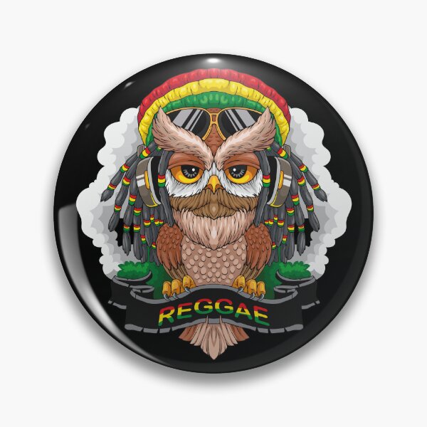 Item preview, Jamaican Reggae Owl Pattern Collection - Vibrant Island Vibes! designed and sold by ArtStile.