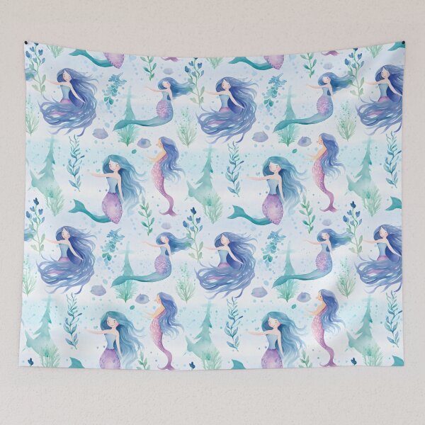 Item preview, Mermaids Pattern 6 designed and sold by DigitalPatternx.